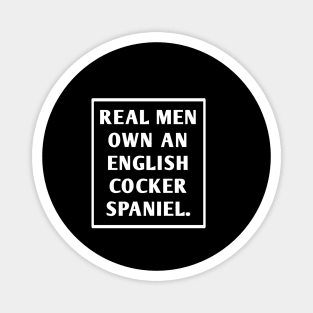 English cocker spaniel Magnet